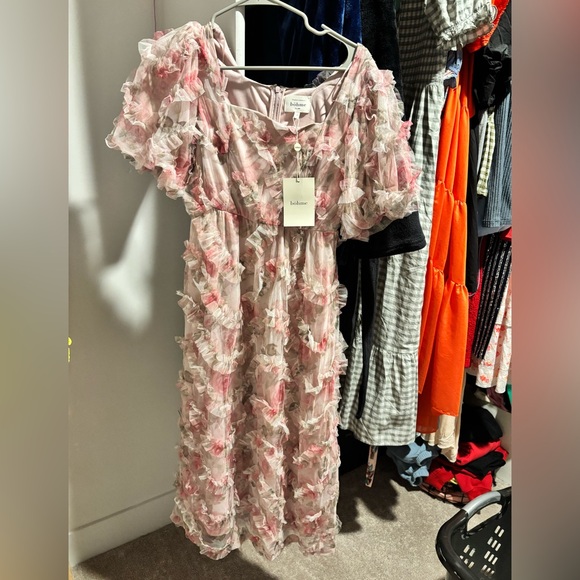 Bohme Floral Ruffle Dress - Picture 6 of 7